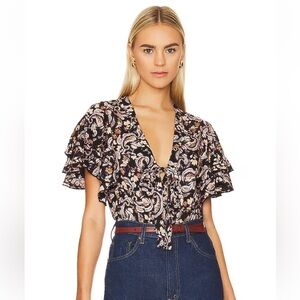 Free people call me later body suit size XL